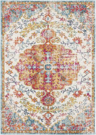 Harput HAP-1067 Multi Color Machine Woven Traditional Area Rugs By Surya