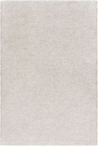 Halcyon HCY-2301 Pale Pink, Cream Hand Tufted Modern Area Rugs By Surya