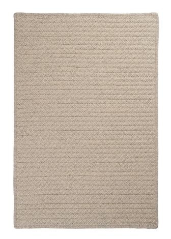 Natural Wool Houndstooth HD31 Cream Rustic Farmhouse, Natural Fiber Braided Area Rug by Colonial Mills