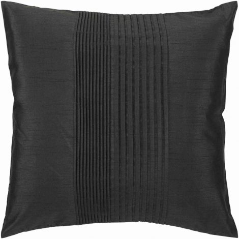 Solid Pleated HH-027 22"H x 22"W Pillow Cover