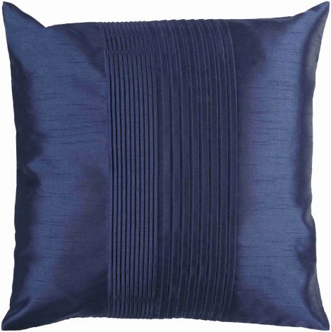 Solid Pleated HH-029 22"H x 22"W Pillow Cover