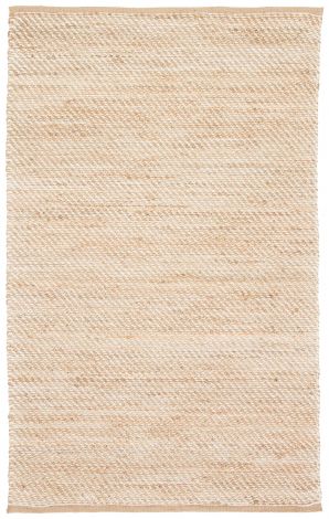 Jaipur Living Diagonal Weave Natural Solid Beige White Area Rugs 