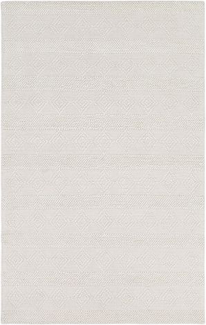 Hygge HYG-2302 White Hand Woven Cottage Area Rugs By Surya