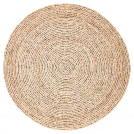 Jaipur Living Hastings Natural Solid Beige Gray Round Area Rugs 