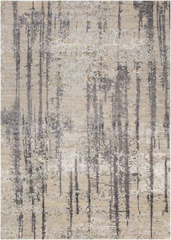 Imola IML-1003 Charcoal, Ivory Hand Knotted Modern Area Rugs By Surya