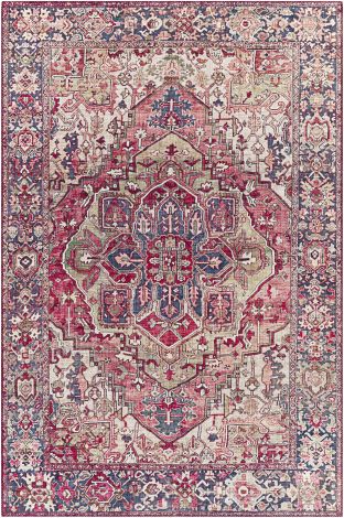 Iris IRS-2357 Multi Color Machine Woven Traditional Area Rugs By Surya