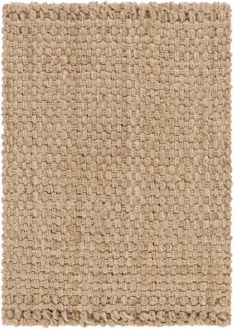 Jute Woven JS-2 Wheat Hand Woven Cottage Area Rugs By Surya