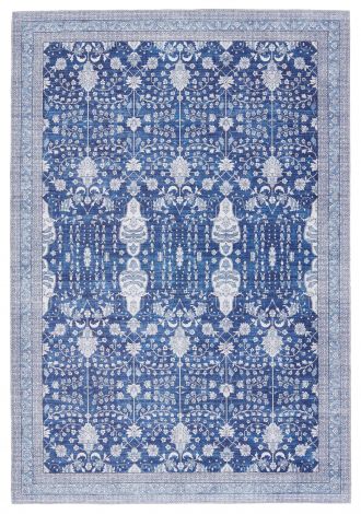 Vibe By Jaipur Living Calla Oriental Blue White Area Rugs 