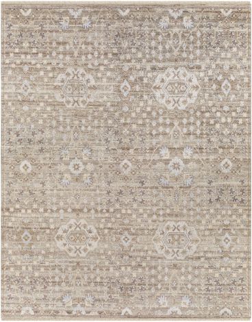 Kushal KUS-2303 Camel, Taupe Hand Knotted Traditional Area Rugs By Surya