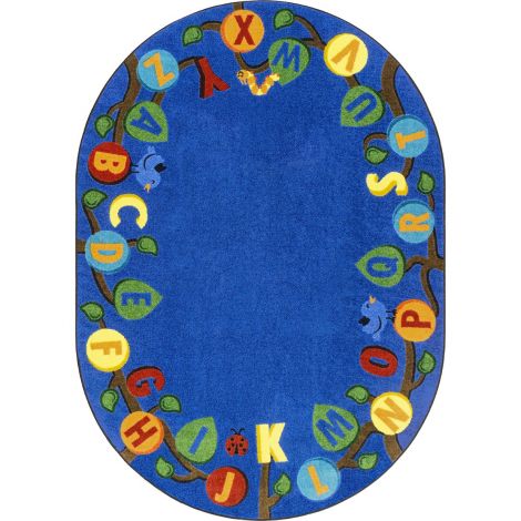 Kid Essentials Learning Tree-Multi Machine Tufted Area Rugs By Joy Carpets