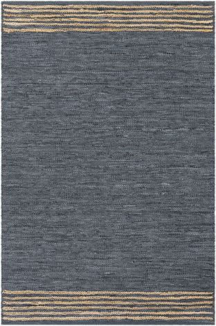 Lexington LEX-2304 Charcoal, Beige Hand Woven Rustic Area Rugs By Surya