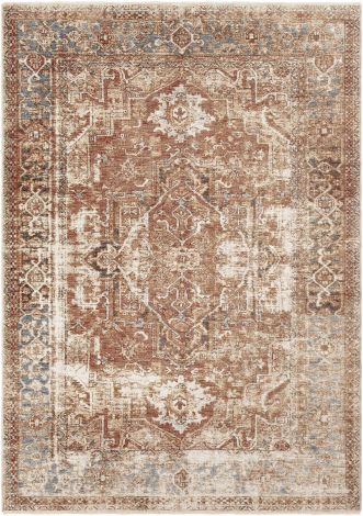 Lincoln LIC-2306 Navy, Dark Green Machine Woven Traditional Area Rugs By Surya