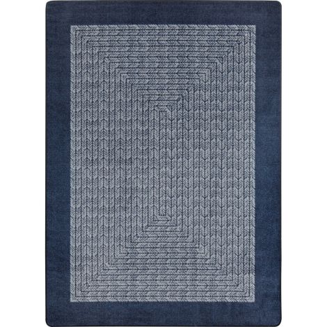 Kid Essentials Like Home-Navy Machine Tufted Area Rugs By Joy Carpets