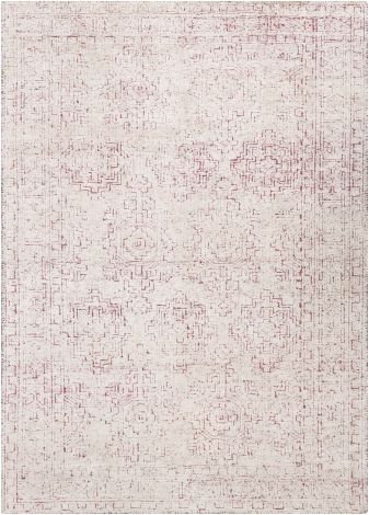 Bella LLB-2303 Rose, White Hand Knotted Traditional Area Rugs By Surya