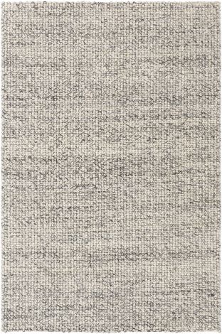Lucerne LNE-1001 Charcoal, Ivory Hand Woven Modern Area Rugs By Surya