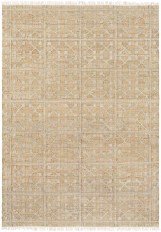 Laural LRL-6016 Khaki, Ivory Hand Woven Cottage Area Rugs By Surya