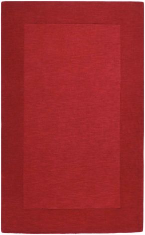 Mystique M-299 Dark Red Hand Loomed Modern Area Rugs By Surya