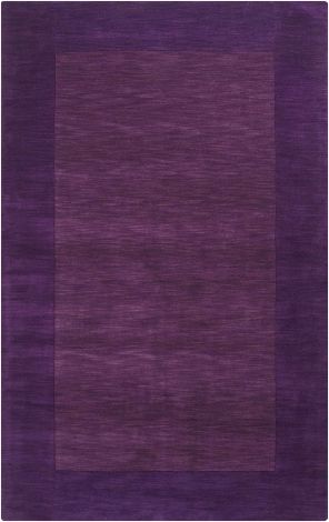 Mystique M-349 Violet, Dark Purple Hand Loomed Modern Area Rugs By Surya