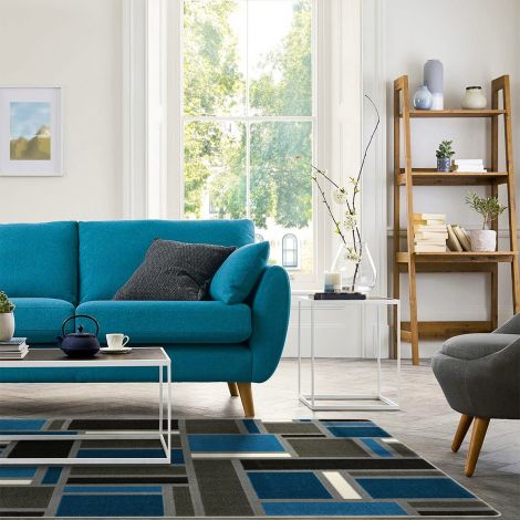 First Take Matilda-Sapphire Machine Tufted Area Rugs By Joy Carpets