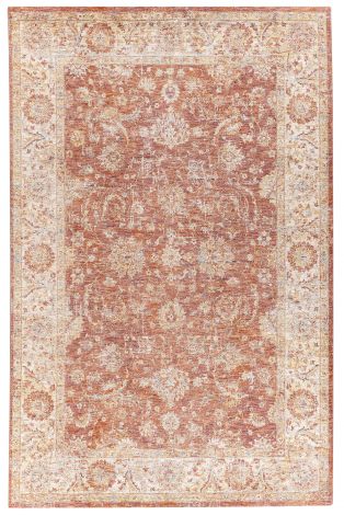 Mirabel MBE-2307 Multi Color Machine Woven Traditional Area Rugs By Surya