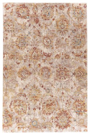 Mirabel MBE-2315 Teal, Rust Machine Woven Traditional Area Rugs By Surya