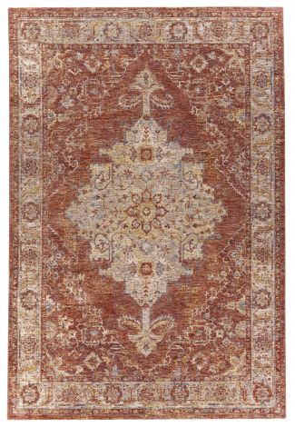 Mirabel MBE-2318 Multi Color Machine Woven Traditional Area Rugs By Surya