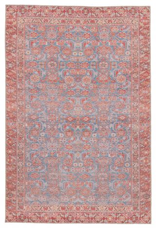 Vibe By Jaipur Living Kybele Oriental Blue Red Area Rugs 