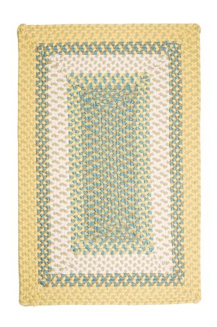 Montego MG39 Sundance Rustic Farmhouse, Indoor - Outdoor Braided Area Rug by Colonial Mills