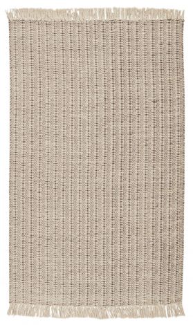 Jaipur Living Poise Handwoven Solid Cream Taupe Area Rugs 