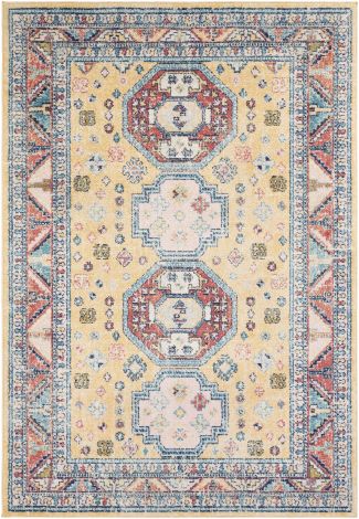 Murat MUT-2305 Multi Color Machine Woven Traditional Area Rugs By Surya