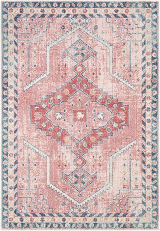 Murat MUT-2314 Multi Color Machine Woven Traditional Area Rugs By Surya