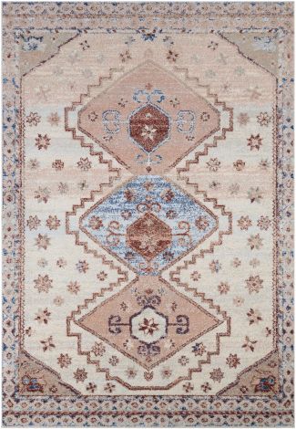 Murat MUT-2317 Multi Color Machine Woven Traditional Area Rugs By Surya