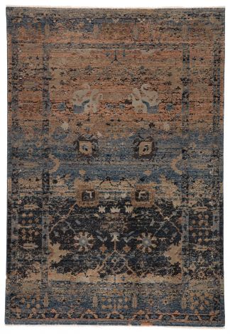 Vibe By Jaipur Living Caruso Oriental Blue Taupe Area Rugs 