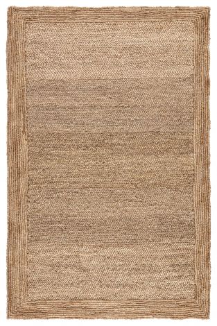 Jaipur Living Aboo Natural Solid Beige Area Rugs 