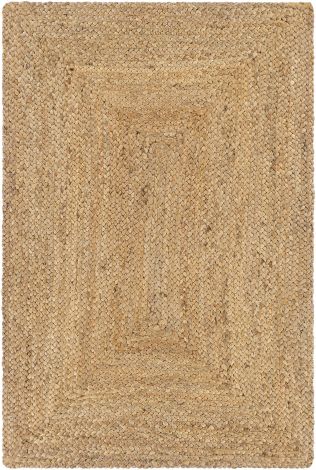 Natural Braids NBD-2300 Tan Hand Woven Cottage Area Rugs By Surya