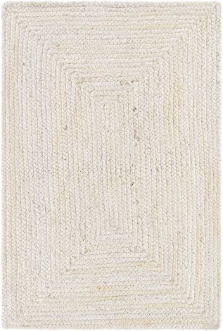 Natural Braids NBD-2301 Cream Hand Woven Cottage Area Rugs By Surya