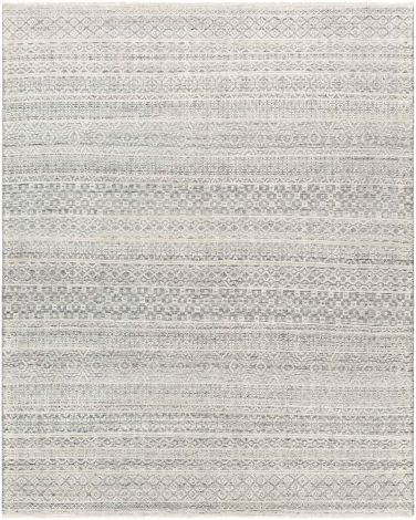 Nobility NBI-2310 Light Gray, Cream Hand Knotted Global Area Rugs By Surya