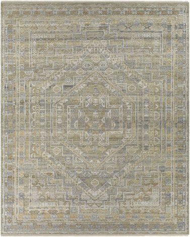 Nobility NBI-2314 Khaki, Charcoal Hand Knotted Traditional Area Rugs By Surya