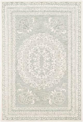 Newcastle NCS-2306 Seafoam, Sage Hand Tufted Traditional Area Rugs By Surya