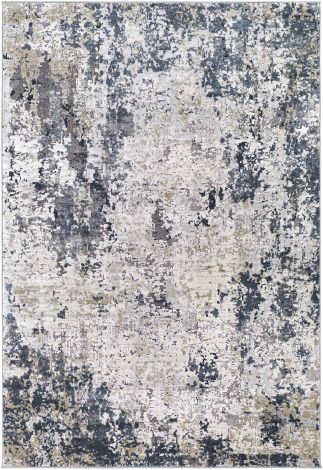 Norland NLD-2300 Light Gray, Charcoal Machine Woven Modern Area Rugs By Surya