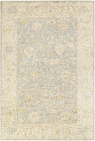 Normandy NOY-8011 Ivory, Light Gray Hand Knotted Traditional Area Rugs By Surya