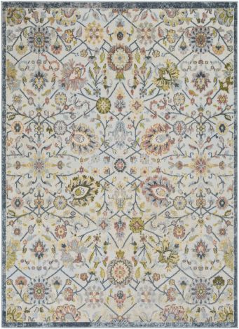 New Mexico NWM-2323 Navy, White Machine Woven Global Area Rugs By Surya