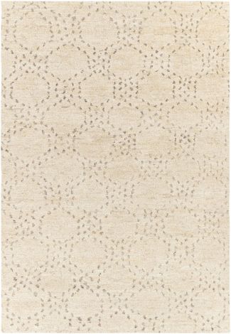 Pampa PAP-1000 Butter, Cream Hand Knotted Modern Area Rugs By Surya