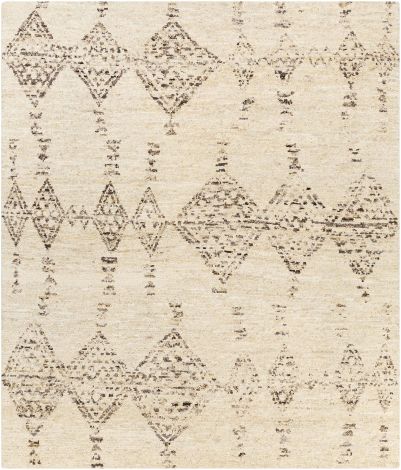 Pampa PAP-1001 Butter, Cream Hand Knotted Global Area Rugs By Surya