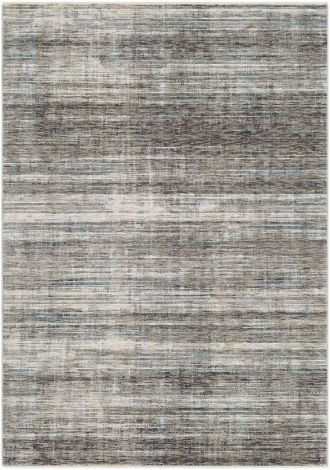 Presidential PDT-2309 Medium Gray, Charcoal Machine Woven Modern Area Rugs By Surya