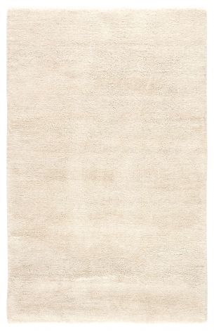 Jaipur Living Serra Hand-Knotted Solid Ivory Area Rugs 
