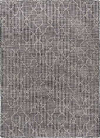 Pasadena PSA-2332 Charcoal, Black Machine Woven Traditional Area Rugs By Surya
