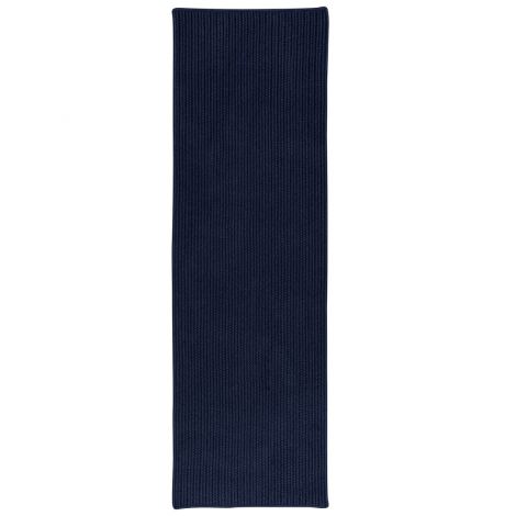 All-Purpose Mudroom Runner PU34 Navy Casual, Indoor - Outdoor Braided Area Rug by Colonial Mills