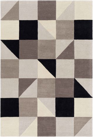 Queens QUN-2301 Multi Color Hand Tufted Modern Area Rugs By Surya