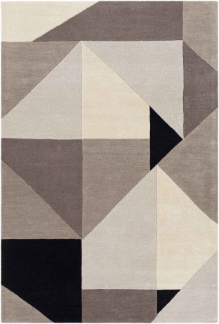 Queens QUN-2302 Multi Color Hand Tufted Modern Area Rugs By Surya